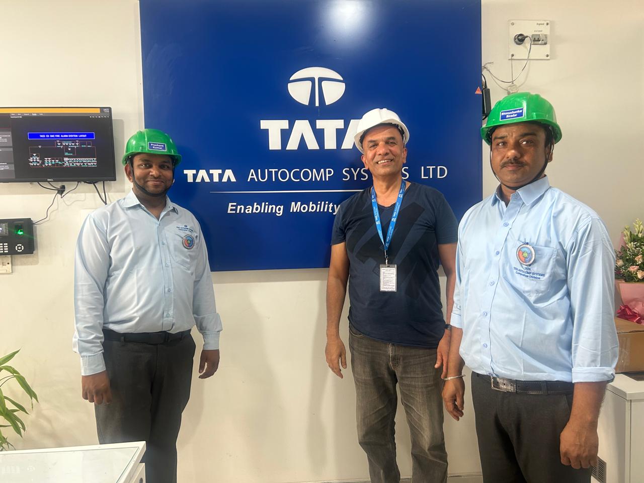 Mahesha 到访 Tata AutoComp Systems Limited - Composites Division office